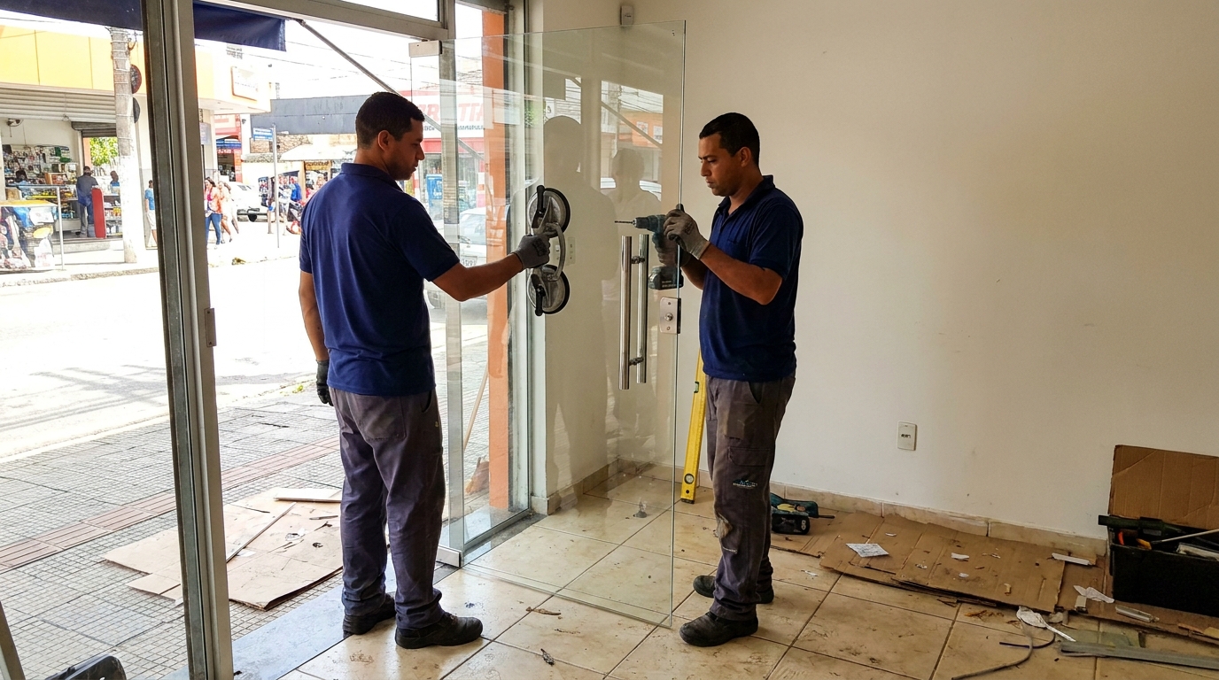 Portas em Vidro no Km 2, Petrolina‑PE
